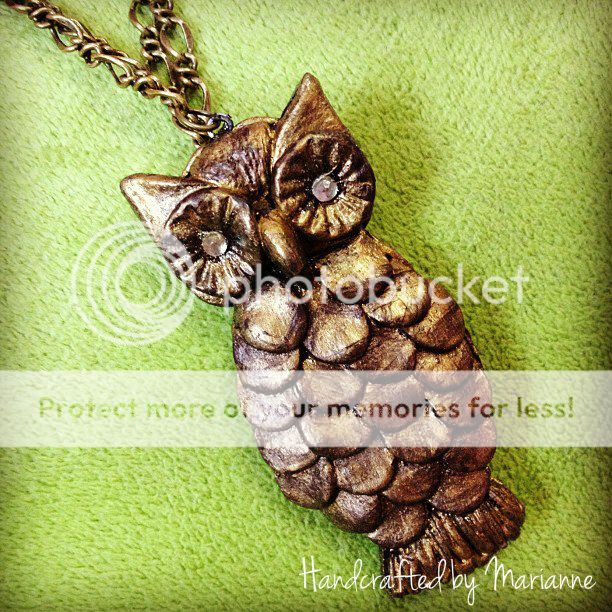 Polymer Clay Owl Polymer Clay Owl