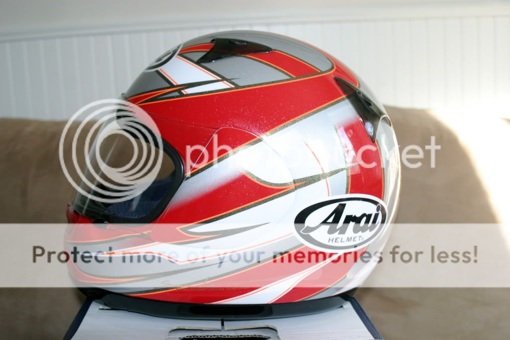 WTT ARAI Jamie Hacking Replica "*autographed*" New Quantum 2 Helmet